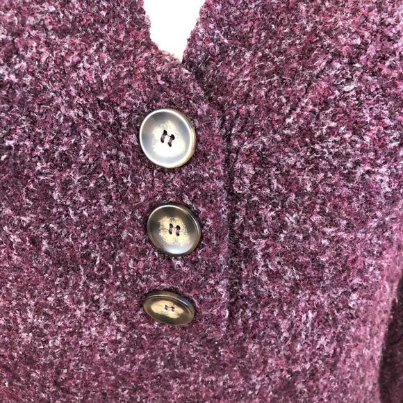 Colorado Clothing purple comfort series sweater button front size medium - Picture 4 of 6